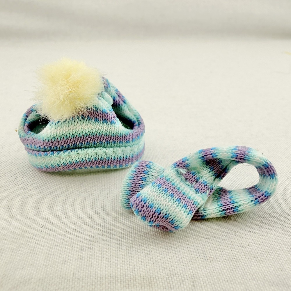 LPS Winter Hat & Scarf Accessories Set Toboggan Littlest Pet Shop Hasbro - Picture 1 of 2